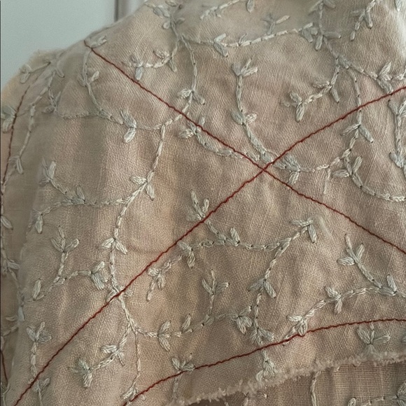 Funky cream hand made coat. - Picture 7 of 12